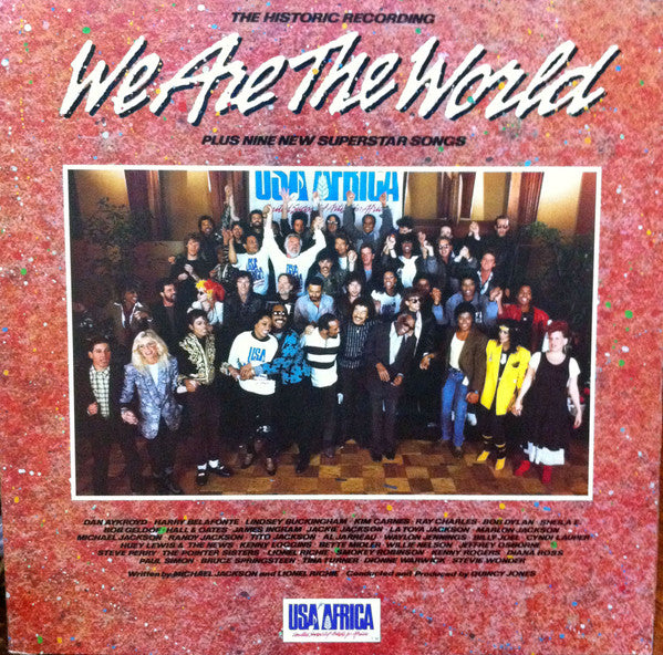 USA For Africa : We Are The World (LP, Album, Gat)