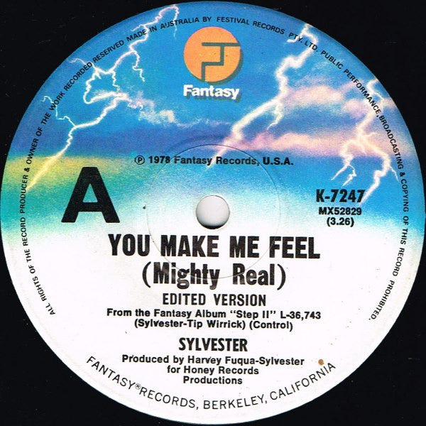 Sylvester : You Make Me Feel (Mighty Real) (7", Single)
