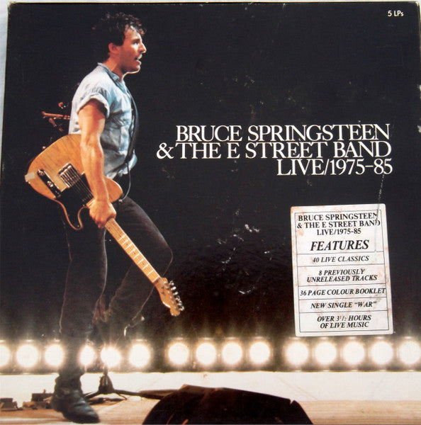 Bruce Springsteen & The E-Street Band : Live/1975-85 (5xLP, Album + Box)