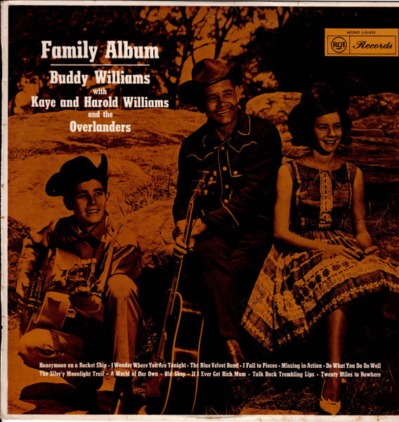 Buddy* With Kaye* And Harold Williams (5) And The Overlanders (5) : Family Album (LP, Album, Mono)