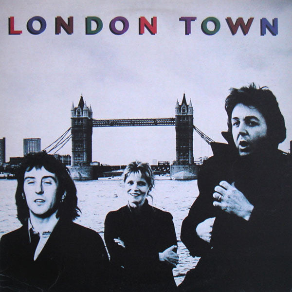 Wings (2) : London Town (LP, Album, Red)