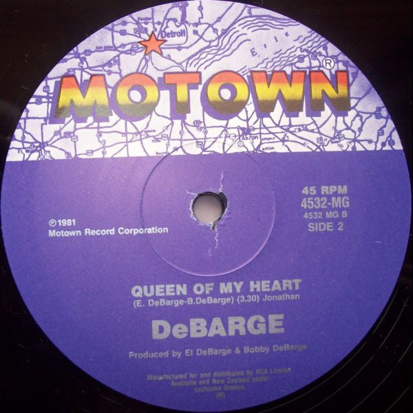 DeBarge : Rhythm Of The Night (12")