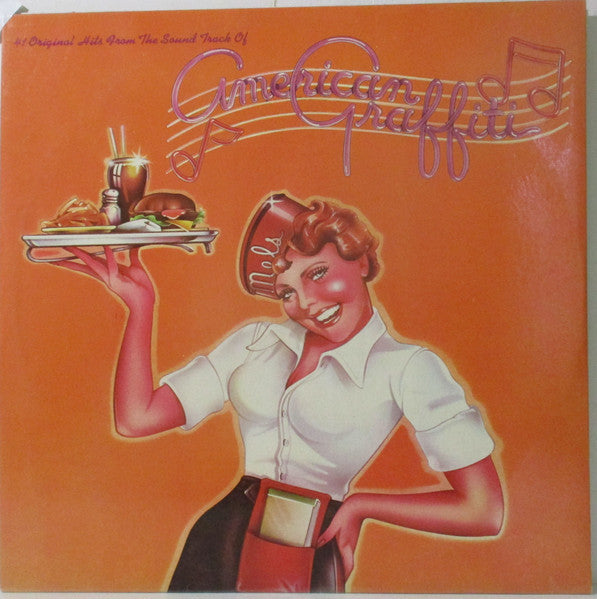 Various : 41 Original Hits From The Sound Track Of American Graffiti (2xLP, Comp, Gat)