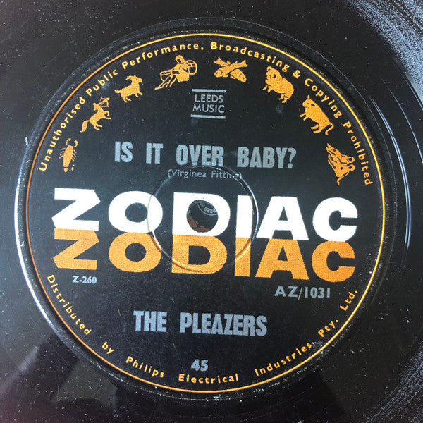The Pleazers : Is It Over Baby? (7")