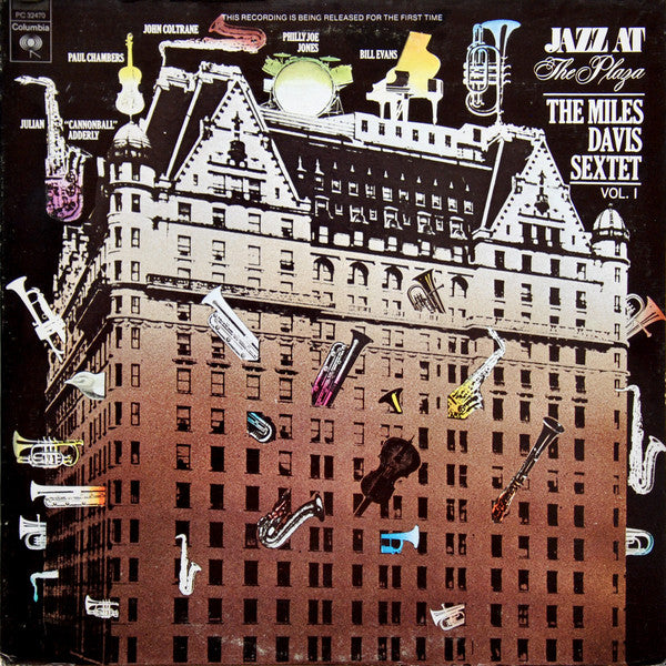 The Miles Davis Sextet : Jazz At The Plaza Volume 1 (LP, Album, RE, RP)