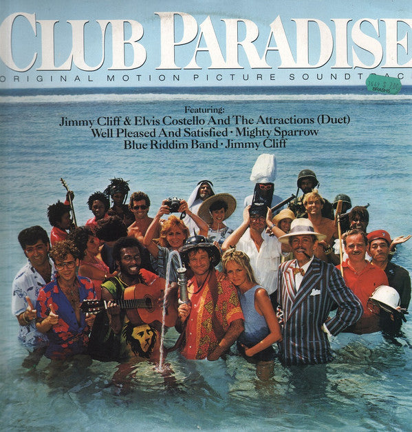 Various : Club Paradise - Original Motion Picture Soundtrack (LP, Comp)