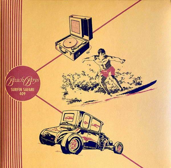 The Beach Boys : Surfin' Safari / 409 (10", EP, RSD, Mono)