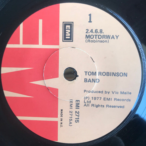 Tom Robinson Band : 2-4-6-8 Motorway (7", Single)