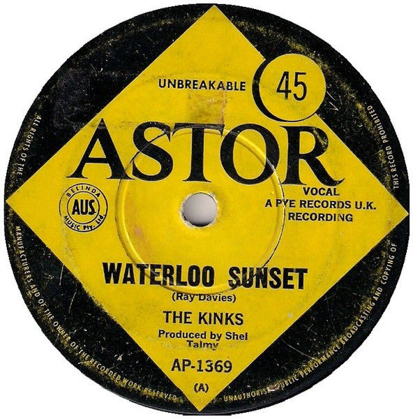 The Kinks : Waterloo Sunset (7", Single)