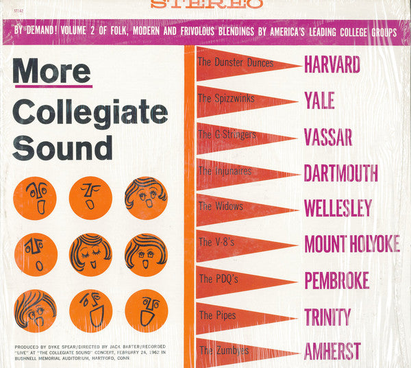 Various : More Collegiate Sound (LP, Album)