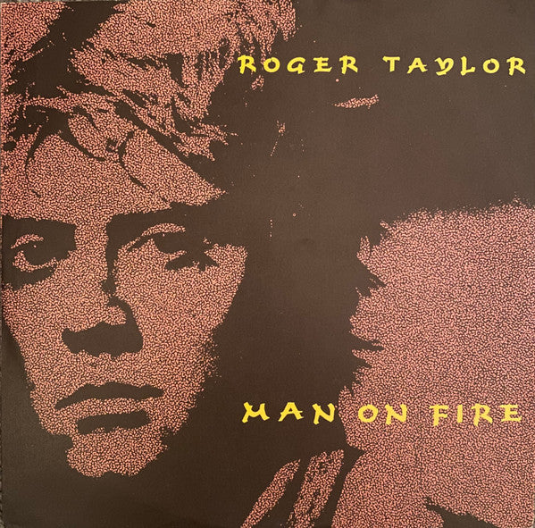 Roger Taylor : Man On Fire (7", Single)