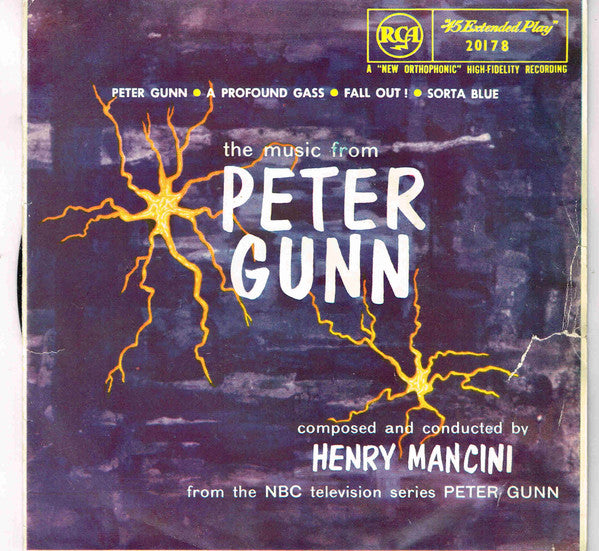Henry Mancini : The Music From Peter Gunn (7", EP, Mon)