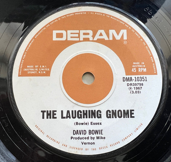 David Bowie : The Laughing Gnome (7", Single, RE)