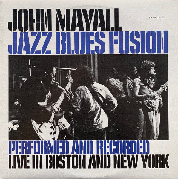 John Mayall : Jazz Blues Fusion (LP, Album, RE)