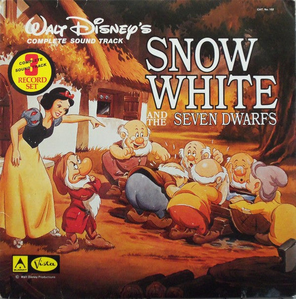 Unknown Artist : Walt Disney's Complete Soundtrack Snow White And The Seven Dwarfs (3xLP)