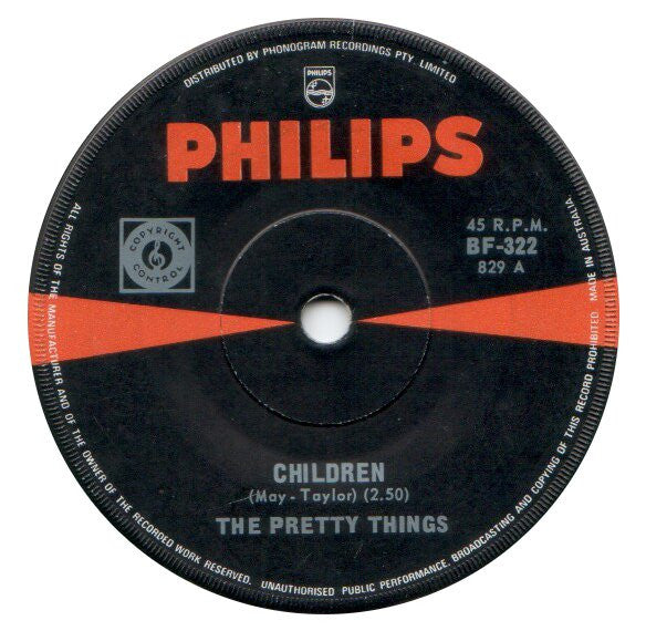 The Pretty Things : Children (7", Single)