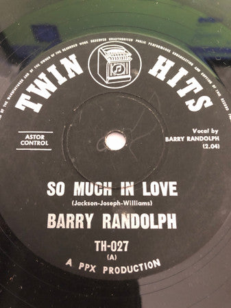 Barry Randolph (2) / Tim Reynolds (2) : So Much In Love / Falling (7", Single)