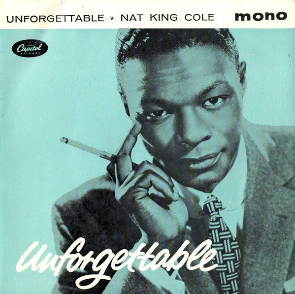 Nat King Cole : Unforgettable (7", EP, Mono, RP, Dar)