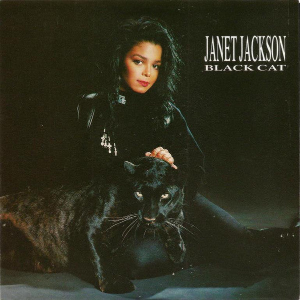 Janet Jackson : Black Cat (7", Single, Pic)