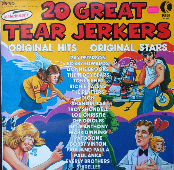 Various : 20 Great Tear Jerkers (LP, Comp)