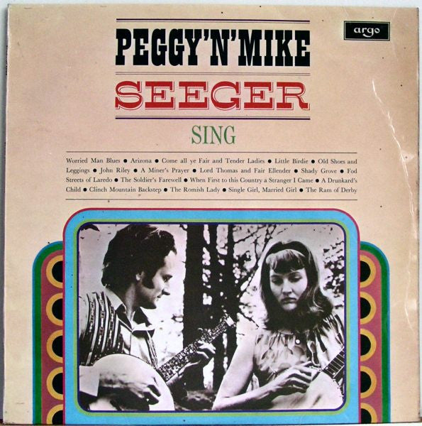 Peggy Seeger, Mike Seeger : Peggy 'n' Mike (LP, RE)