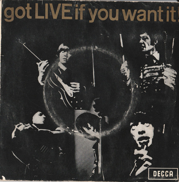 The Rolling Stones : Got Live If You Want It! (7", EP, Mono)