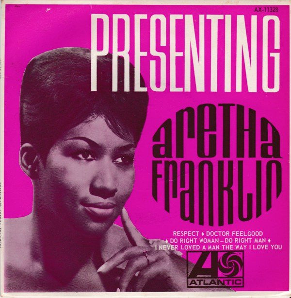 Aretha Franklin : Presenting Aretha Franklin (7", EP, Mono)
