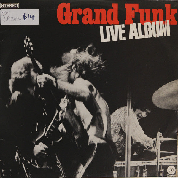 Grand Funk Railroad : Live Album (2xLP, Album, Gat)