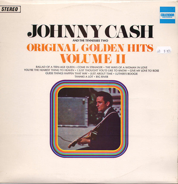 Johnny Cash And The Tennessee Two* : Original Golden Hits Volume II (LP, Comp, Ora)