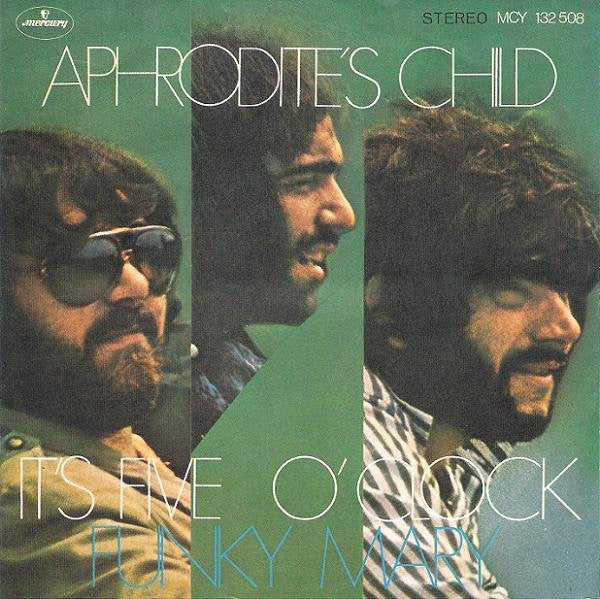 Aphrodite's Child : It's Five O' Clock / Funky Mary (7")