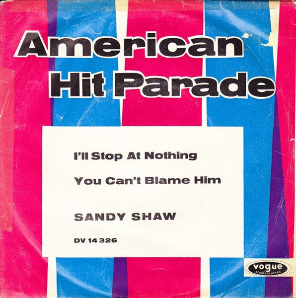 Sandie Shaw : I'll Stop At Nothing (7", Single)