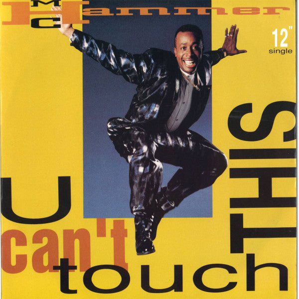 MC Hammer : U Can't Touch This (12", Single)