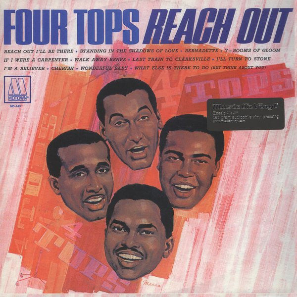 Four Tops : Reach Out (LP, Album, RE, 180)