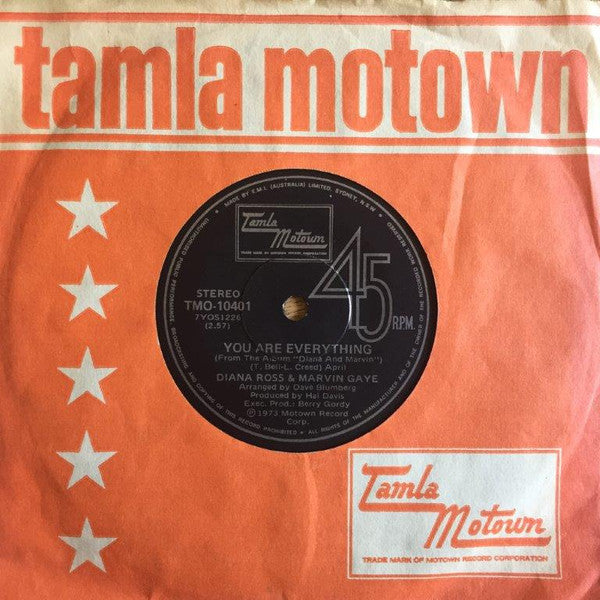 Diana Ross & Marvin Gaye : You Are Everything / Include Me In Your Life (7", Single)