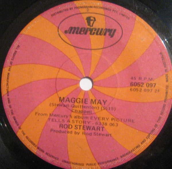 Rod Stewart : Reason To Believe / Maggie May (7", Single)