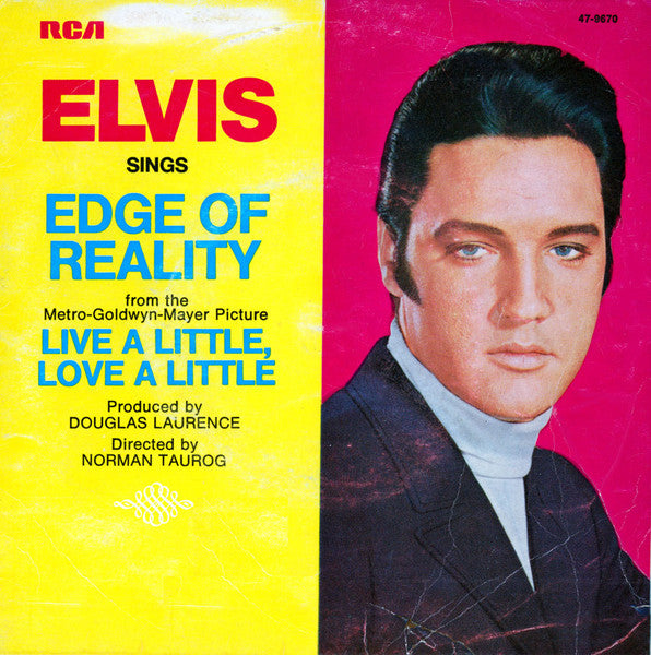 Elvis Presley : Edge Of Reality (7", Single)