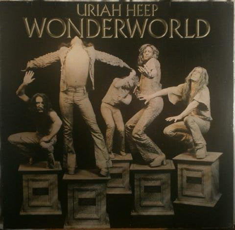 Uriah Heep : Wonderworld (LP, Album, RE)