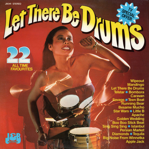 Unknown Artist : Let There Be Drums (LP, Comp)