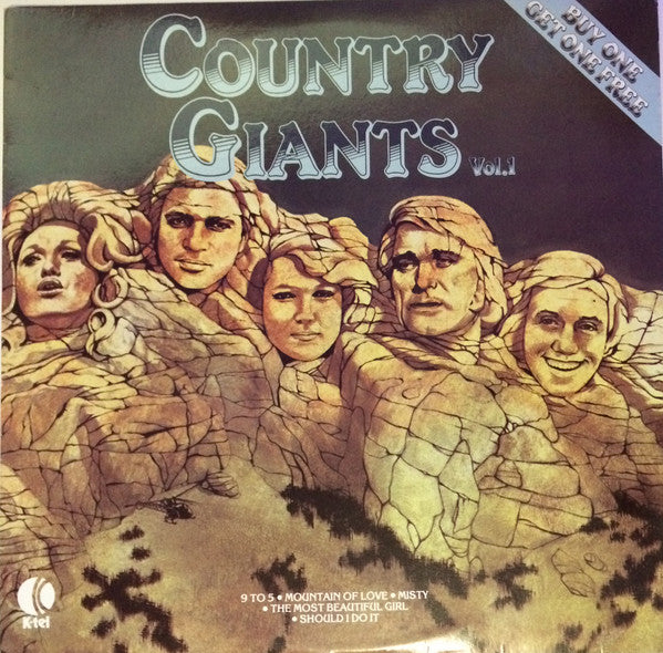 Various : Country Giants Vol. 1 (LP, Comp)