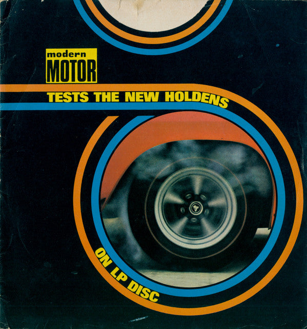 No Artist : Modern Motor Tests The New Holdens (Flexi, 7", EP)