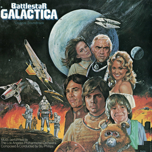 Various : Battlestar Galactica (Original Soundtrack) (LP, Album)