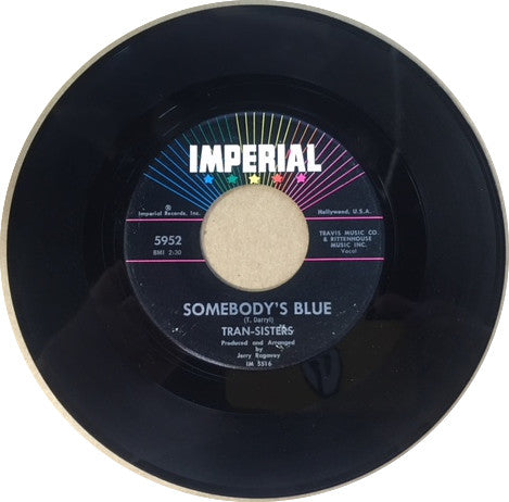 Tran-Sisters : You Could've Knocked Me Over / Somebody's Blue (7")