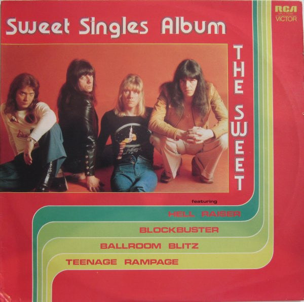 The Sweet : Sweet Singles Album (LP, Comp)