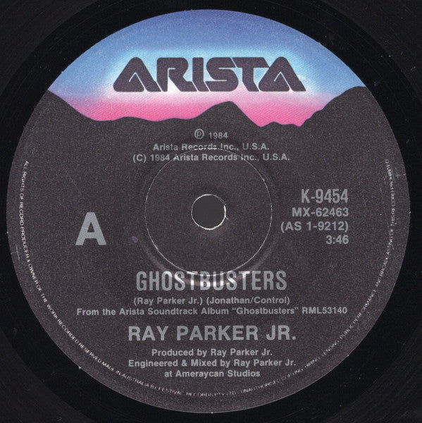 Ray Parker Jr. : Ghostbusters (7", Single)