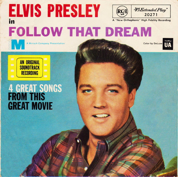 Elvis Presley : Follow That Dream (7", EP, New)