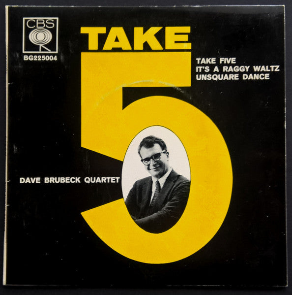 The Dave Brubeck Quartet : Take 5 (7", EP)