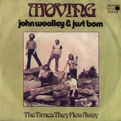 John Woolley & Just Born : Moving (7", Single)