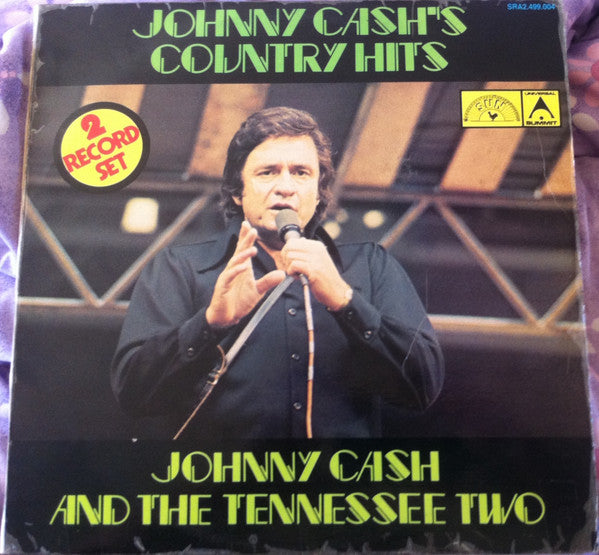 Johnny Cash & The Tennessee Two : Johnny Cash's Country Hits (2xLP, Comp)