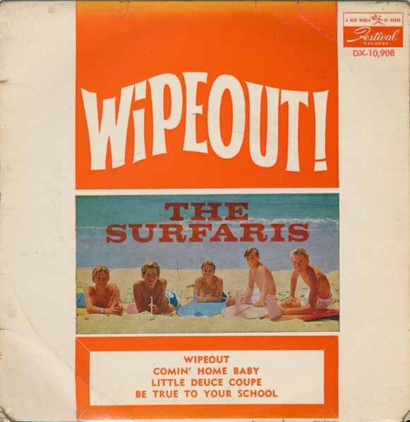 The Surfaris : Wipeout! (7", EP)