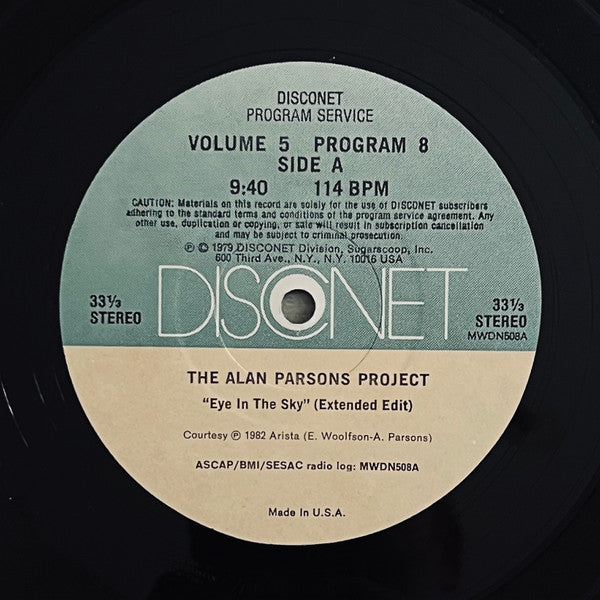 Various : Volume 5 Program 8 (2x12", P/Mixed)